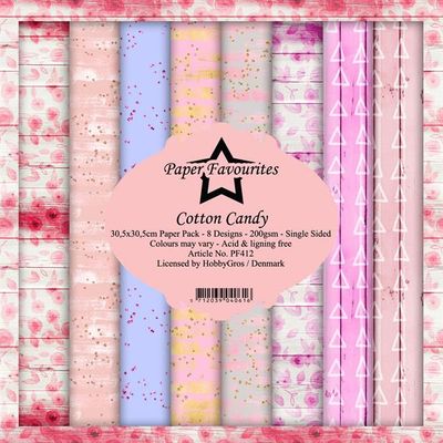 Paper Favourites - Cotton Candy Paperpack 12' x 12
