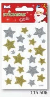 DAC Stickers - 3D Gold / Silver Stars