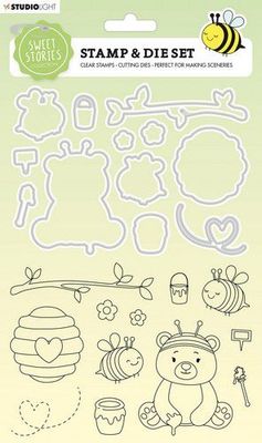Studio Light Stamp & Cutting Die Sweet Stories nr.37