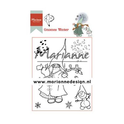Marianne Design Clearstamp - Hetty's Gnomes Winter