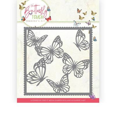 Jeanine's Art Dies Butterfly Touch - Butterfly Frame
