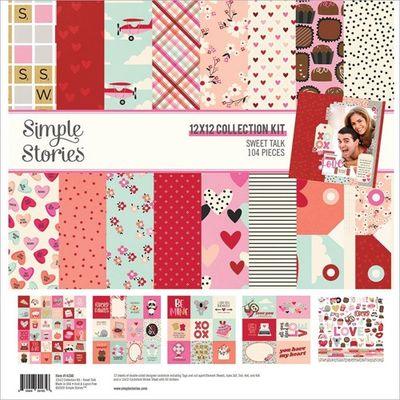 Simple Stories 12' x 12' Collection Kit - Sweet Talk