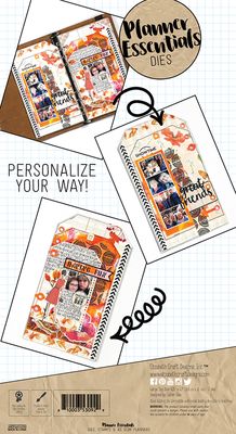 Elizabeth Craft Designs Dies - Planner Essentials 7