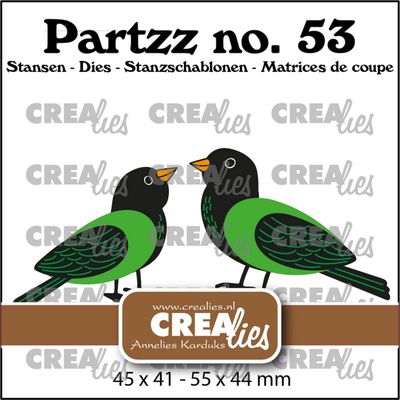 Crealies Partzz Dies - Birds