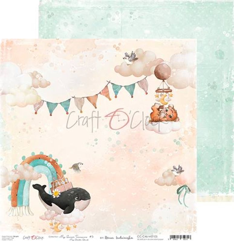 Craft O'Clock - Paper Collection Set 12"*12" My Sweet Treasure