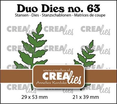 Crealies Duo Dies - Leaves 15