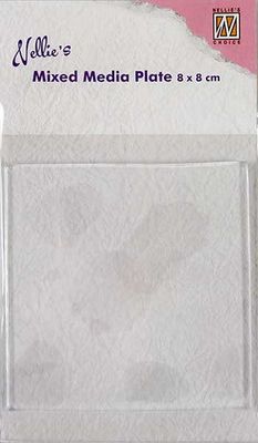 Nellie´s Mix Media Plate Square