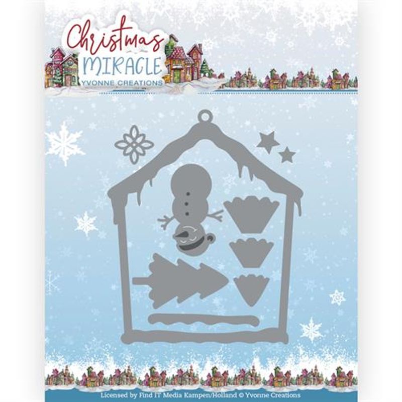 Yvonne Creations - Christmas Miracle - Snowman's House