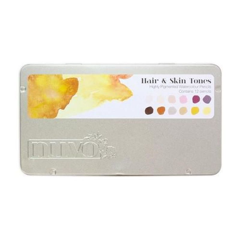 Nuvo Watercolour Pencils – Hair & Skin Tones