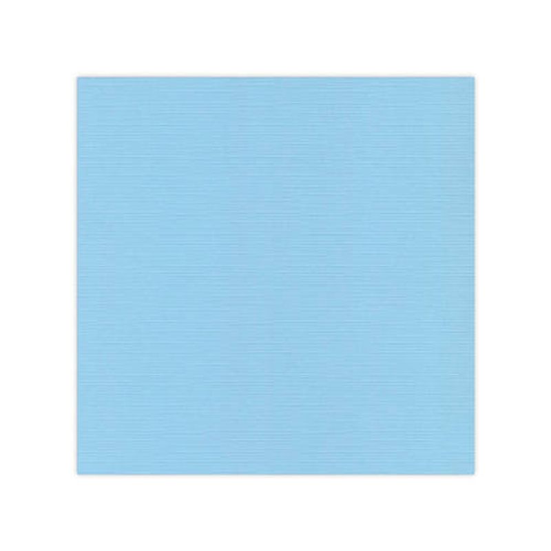 Linnen Cardstock - 30.5 x 30.5 - Soft Blue