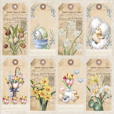 Reprint Hobby - Vintage Easter Tags