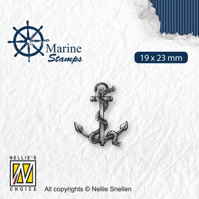 Nellie Snellen Marine Stamps - Anchor