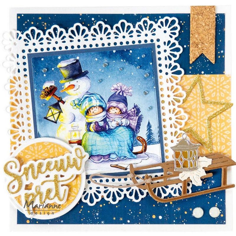 Marianne Design 3D Sheets "Hetty's Snowfun"
