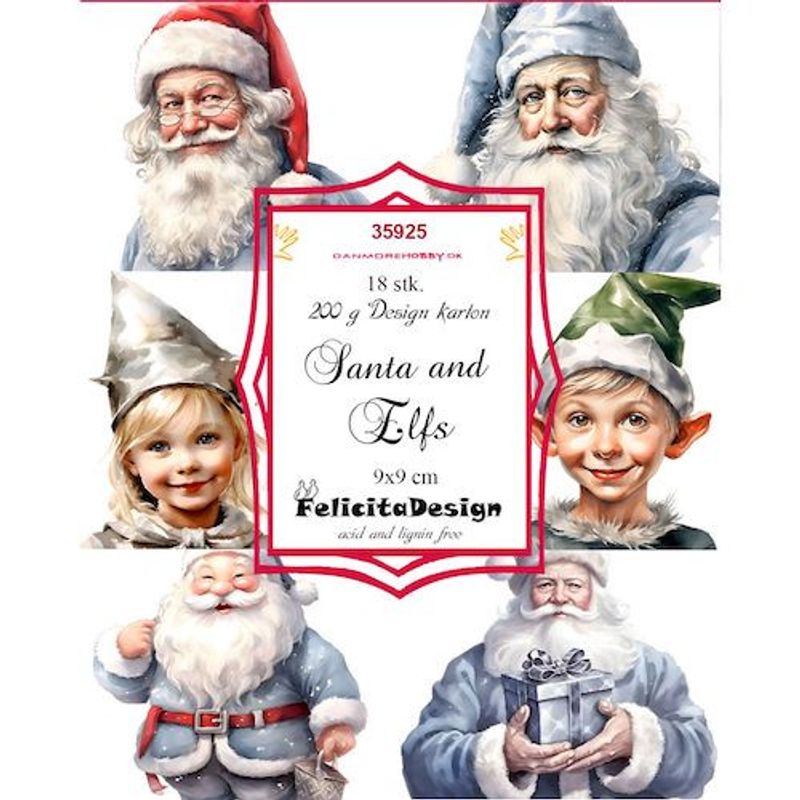Felicita Design Toppers - Santa and Elfs