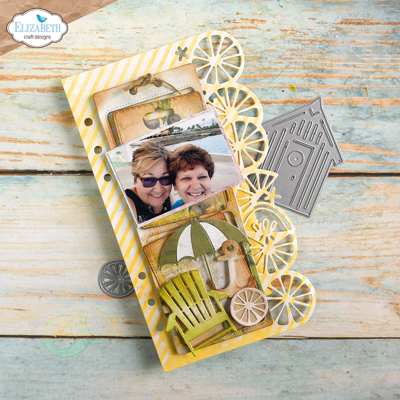 Elizabeth Craft Designs Dies - Planner Essentials 50 - Fruty Summer