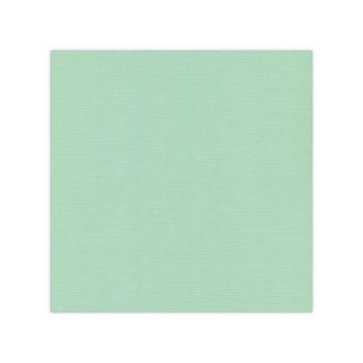 Linnen Cardstock - 30.5 x 30.5 - Medium Green