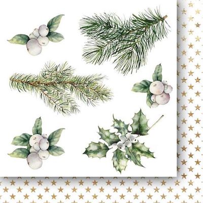 Paper Heaven - White as Snow  - Flowers & Ornaments 6 x 6