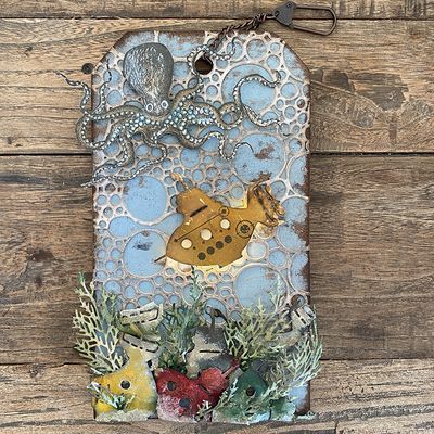 Sizzix/Tim Holtz Thinlits Die ”Bubbling”