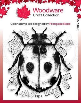 Woodware Clearstamp - Ladybird