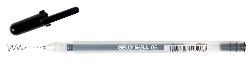 Gelly Roll Basic Black Gel Pen 0,3 mm