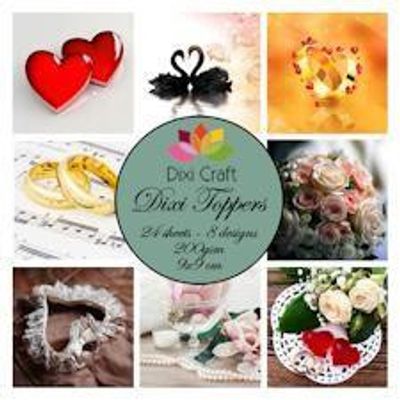 Dixi Craft Toppers Love