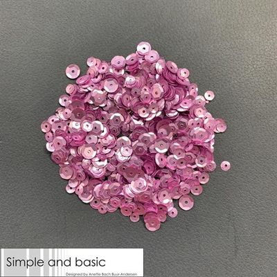 Simple and Basic Sequins "Pink"