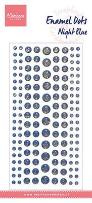 Marianne Design Glitter Enamel Dots "Night Blue Glitter"