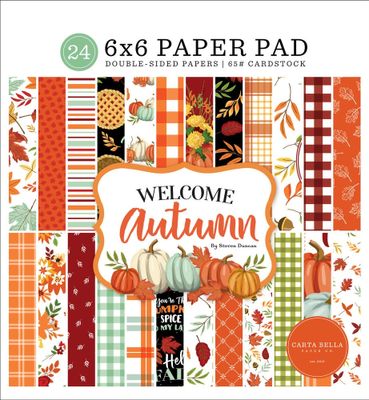 Carta Bella Welcome Autumn 6x6 Inch Paper Pad