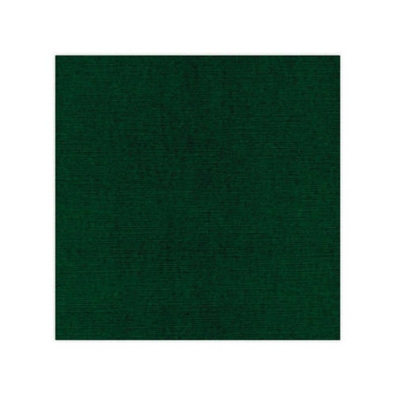 Linnen Cardstock - 30.5 x 30.5 - Christmas Green