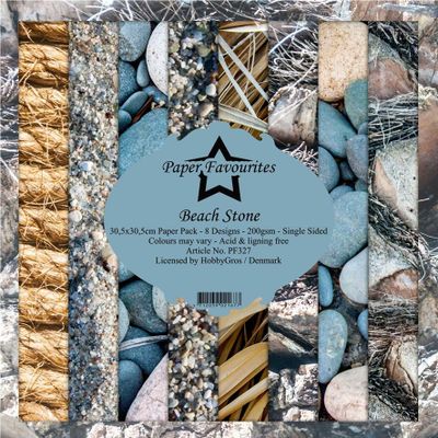 Paper Favourites - Beach Stone Paperpack 12' x 12