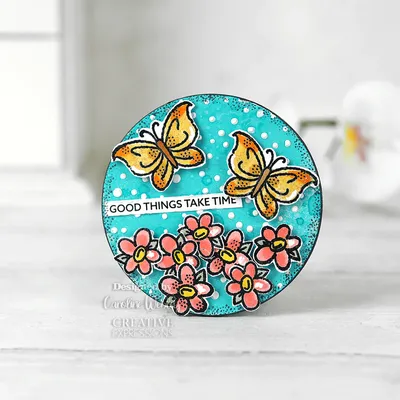 Woodware Clearstamp - Little Butterflies