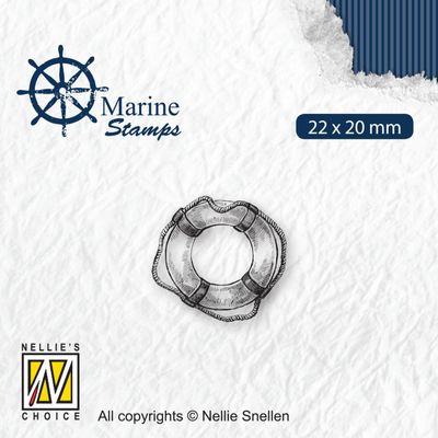 Nellie Snellen Marine Stamps - Lifebuoy
