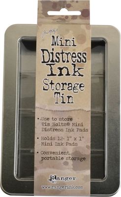 Mini Distress Ink Storage Tin - Ranger / Tim Holtz