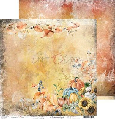 Craft O'Clock - Paper Collection Set 12"*12" Autumn Moods