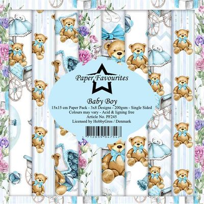 Paper Favourites - Baby Boy Paperpack 6' x 6'