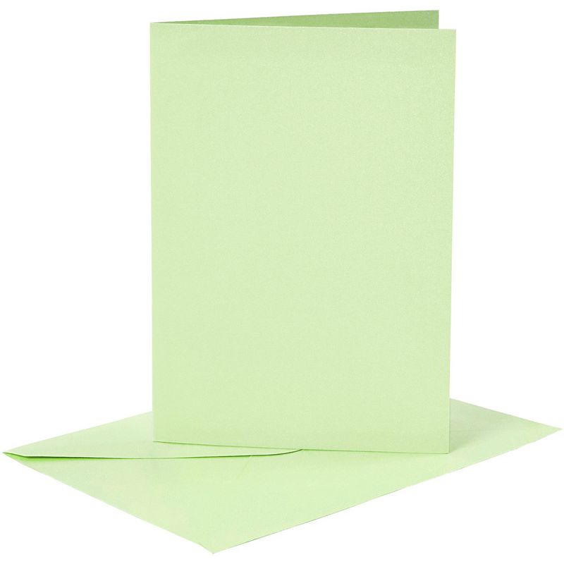 Kort & Kuvert - Ljusgrön