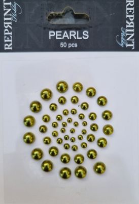 Reprint Pearls - Mossgrön