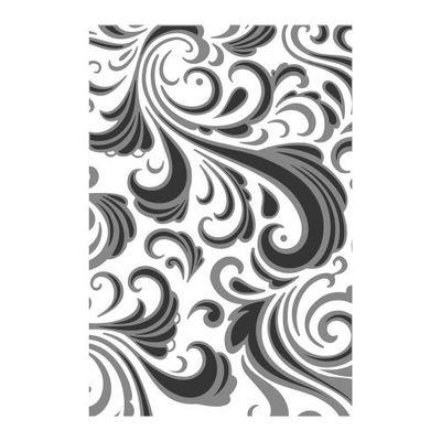 Sizzix/Tim Holtz Embossingfolder Texture Fades - "Swirls”