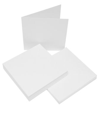 Craft UK Limited Cards & Envelopes 8x8 Inch White