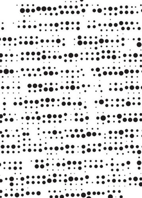 Nellie´s Mix Media Stencil A5 Pattern 2