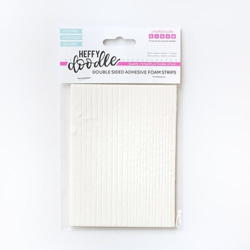Heffy Doodle Double Sided Adhesive Foam Strips