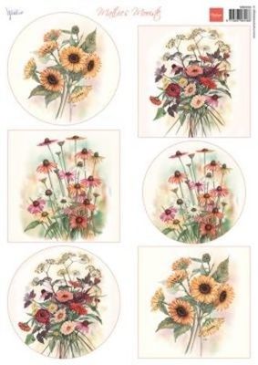 Marianne Design 3D Sheets "Mattie's Mooiste Autumn Bouquets"