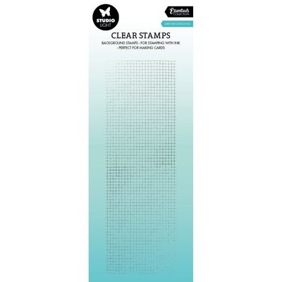 Studio Light Clearstamps - Grid Background