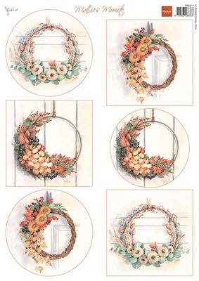 Marianne Design Sheets A4 "Mattie's Autumn Wreaths"