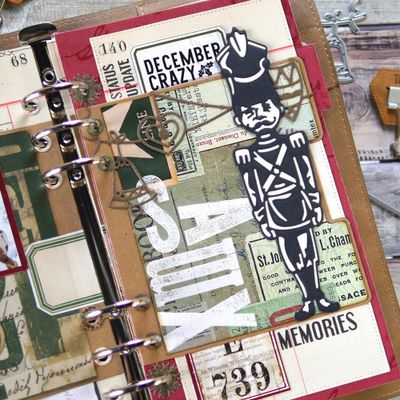 Elizabeth Craft Designs Dies - Planner Essentials 34 - Christmas Figures