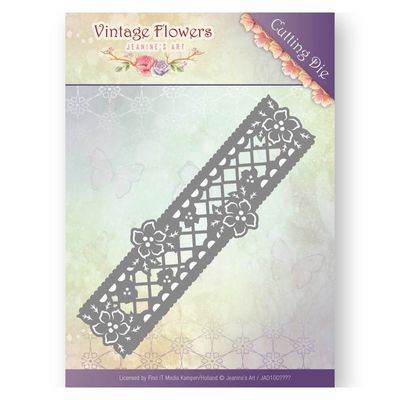 Jeanine's Art Dies Vintage Flowers - Floral Border