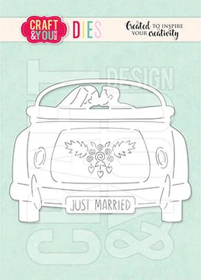 Craft & You Design Dies - Wedding Car