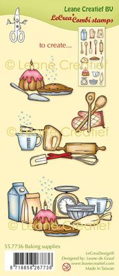Leane Creatief BV Clearstamps - Baking Supplies