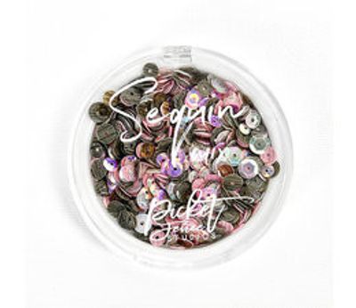 Picket Fence - Pink Camo Sequin Mix