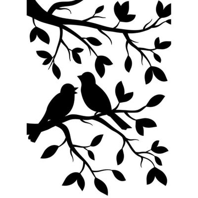 Darice Embossingfolder - Birds in Branches